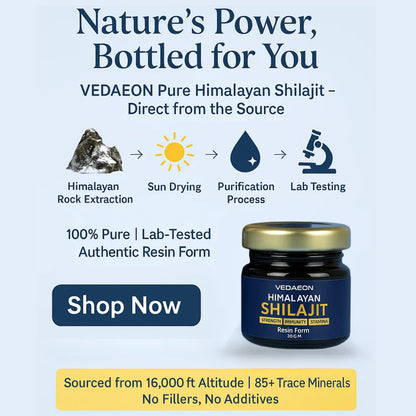 Vedaniya™🔥 100% Pure Shilajit – Natural Strength, Real Results 🍃 Trusted by Ayurveda Experts | 20g