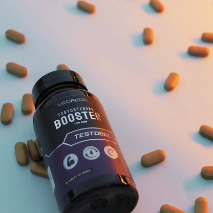 VEDAEON Testosterone Booster – 60 Tablets for Men’s Stamina, Hormonal Balance & Energy